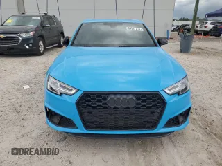 2019 Audi S4 Premium Plus with VIN WAUB4AF42KA065245, listed as a Copart auction lot 64387274 with 43,286 mi miles and Non Repairable. Bid and sale history available at carsss.com. Image 5.
