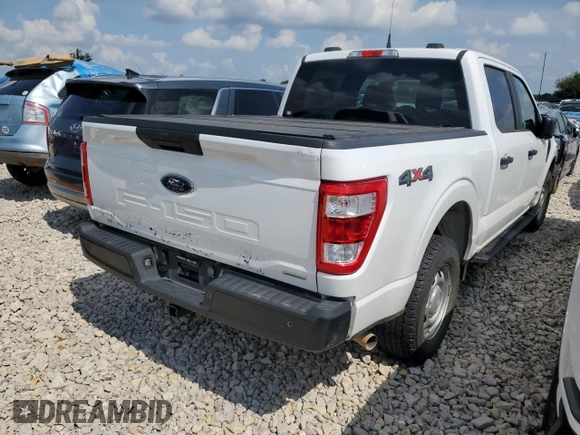 2023 Ford F-150 XL z VIN 1FTEW1EP4PKE20813, wystawiony jako Copart lot #56626745 z przebiegiem 50 119 mil mil oraz Szkoda całkowita • Salvage title. Historia ofert i sprzedaży dostępna na DreamBid. Obrazek 3.