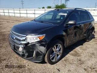 2013 Ford Edge Limited with VIN 2FMDK4KC2DBB91074, listed as a Copart auction lot 63145834 with 172,310 mi miles and Salvage Title. Bid and sale history available at carsss.com. Image 1.