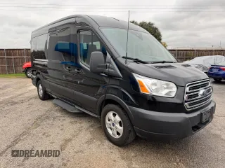 2019 Ford Transit Passenger XL with VIN 1FBAX2CGXKKA76681, listed as a Copart auction lot 86907744 with 165,450 mi miles and Clean Title. Bid and sale history available at carsss.com. Image 1.