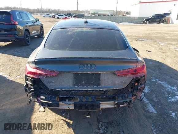 2023 Audi A5 Sportback S line Premium Plus with VIN WAUFACF58PA055275, listed as a IAAI auction lot 41309563 with 1 mi miles. Bid and sale history available at carsss.com. Image 16.