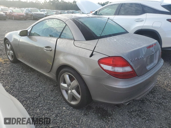 2005 Mercedes-Benz SLK 230/320 with VIN WDBWK56F75F028152, listed as a Copart auction lot 78779524 with Not Provided miles and Salvage Title. Bid and sale history available at DreamBid. Image 2.