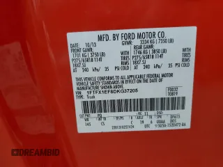 2013 Ford F-150 XL with VIN 1FTFX1EF8DKG37205, listed as a Copart auction lot 61304745 with 74,292 mi miles and Clean title. Bid and sale history available at DreamBid. Image 13.
