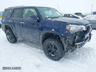 2014 Toyota 4Runner Limited with VIN JTEBU5JR3E5161309, listed as a IAAI auction lot 41560923 with 144,943 mi miles. Bid and sale history available at carsss.com. Image 1.