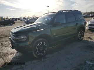 2024 Ford Bronco Sport Outer Banks z VIN 3FMCR9C63RRE21677, wystawiony jako Copart lot #49232275 z przebiegiem 3 898 mil mil oraz Szkoda całkowita • Salvage title. Historia ofert i sprzedaży dostępna na DreamBid. Obrazek 1.