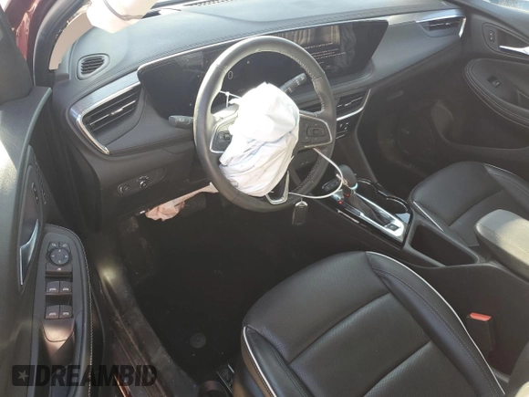 2024 Buick Encore GX Avenir with VIN KL4AMGSL3RB050251, listed as a Copart auction lot 43524885 with 7,752 mi miles and Salvage title. Bid and sale history available at DreamBid. Image 8.
