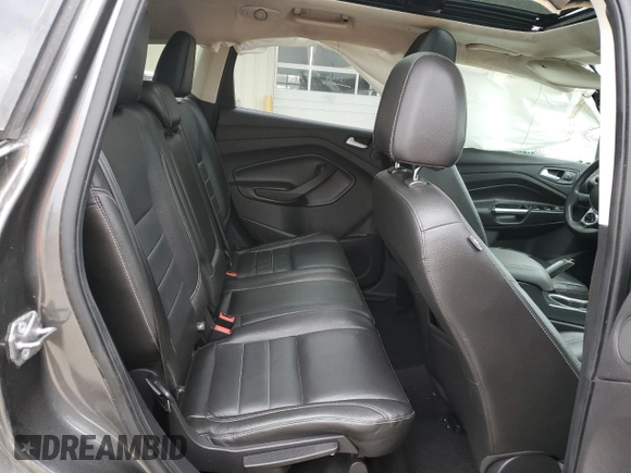 2015 Ford Escape Titanium with VIN 1FMCU9J98FUC46195, listed as a Copart auction lot 47733665 with 0 mi miles and Salvage Title. Bid and sale history available at carsss.com. Image 11.