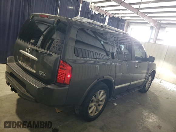 2008 Infiniti QX56 z VIN 5N3AA08D98N909588, wystawiony jako Copart lot #54063755 z przebiegiem 150 723 mil mil oraz Czysty tytuł • Clean title. Historia ofert i sprzedaży dostępna na DreamBid. Obrazek 3.