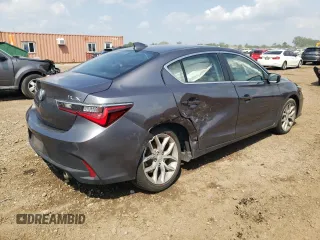 2022 Acura ILX with VIN 19UDE2F34NA001980, listed as a Copart auction lot 65450054 with 49,075 mi miles and Salvage Title. Bid and sale history available at DreamBid. Image 3.