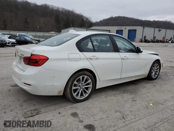 2018 BMW 3 Series 320i xDrive with VIN WBA8A3C55JA494888, listed as a Copart auction lot 87459204 with 86,876 mi miles and Salvage title. Bid and sale history available at DreamBid. Image 3.
