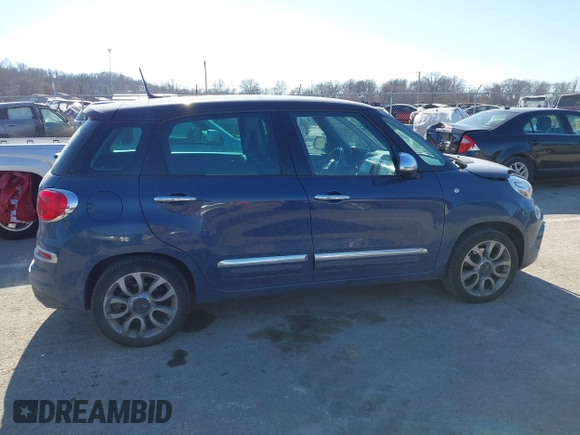 2020 FIAT 500L with VIN ZFBNFACHXLZ042819, listed as a IAAI auction lot 41442734 with 112,406 mi miles and . Bid and sale history available at DreamBid. Image 14.