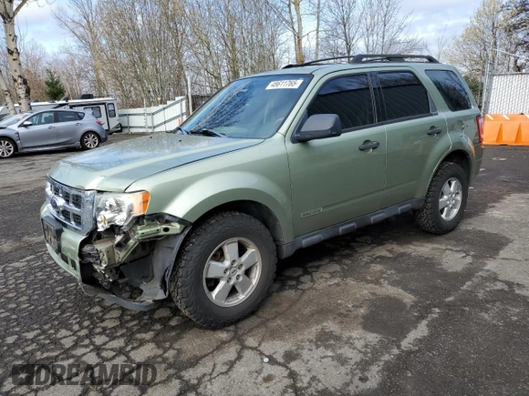 2008 Ford Escape XLS с VIN 1FMCU02Z58KE30129, выставлен на аукционе Copart как лот 48611765 с пробегом 97 014 миль миль и Списание • Salvage title. История ставок и продаж доступна на DreamBid. Изображение 1.
