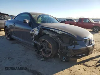 2007 Lexus SC 430 with VIN JTHFN45Y179014155, listed as a Copart auction lot 42896105 with 142,018 mi miles and Salvage Title. Bid and sale history available at DreamBid. Image 4.