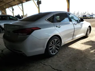 2016 Hyundai Genesis 3.8L with VIN KMHGN4JE1GU108921, listed as a Copart auction lot 51988675 with 181,206 mi miles and Clean Title. Bid and sale history available at carsss.com. Image 3.