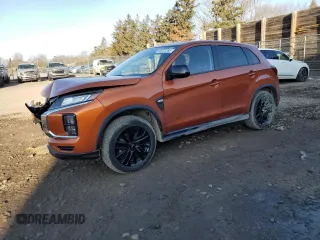 2022 Mitsubishi Outlander Sport ES with VIN JA4ARUAU1NU010842, listed as a Copart auction lot 48231265 with 16,106 mi miles and Salvage Title. Bid and sale history available at carsss.com. Image 1.
