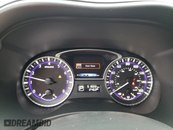 2020 Infiniti QX60 Luxe with VIN 5N1DL0MM7LC512794, listed as a Copart auction lot 43343705 with 51,822 mi miles and Salvage Title. Bid and sale history available at DreamBid. Image 9.