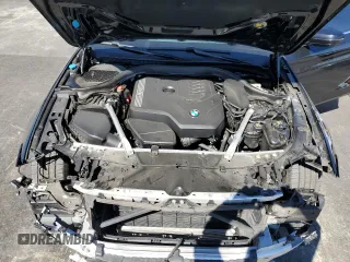 2020 BMW 5 Series 530i with VIN WBAJR3C05LCE13851, listed as a Copart auction lot 46466885 with 66,104 mi miles and Salvage Title. Bid and sale history available at DreamBid. Image 13.