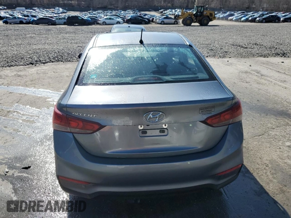 2019 Hyundai Accent SE with VIN 3KPC24A34KE065046, listed as a Copart auction lot 53616535 with 53,560 mi miles and Salvage Title. Bid and sale history available at carsss.com. Image 6.