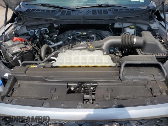 2023 Ford F-150 XL with VIN 1FTEX1EP9PKE34381, listed as a Copart auction lot 63938505 with 13,933 mi miles and Salvage title. Bid and sale history available at DreamBid. Image 11.
