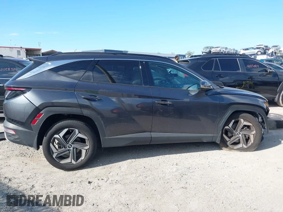 2023 Hyundai Tucson Limited with VIN 5NMJE3AE4PH270148, listed as a IAAI auction lot 41157042 with 42,463 mi miles. Bid and sale history available at carsss.com. Image 13.