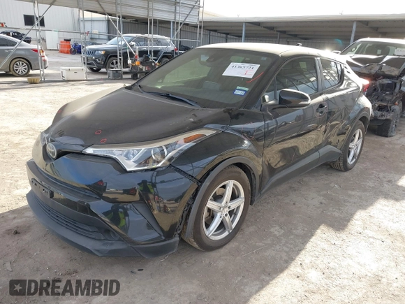 2019 Toyota C-HR XLE with VIN JTNKHMBX4K1032039, listed as a IAAI auction lot 41365721 with 96,194 mi miles. Bid and sale history available at carsss.com. Image 18.