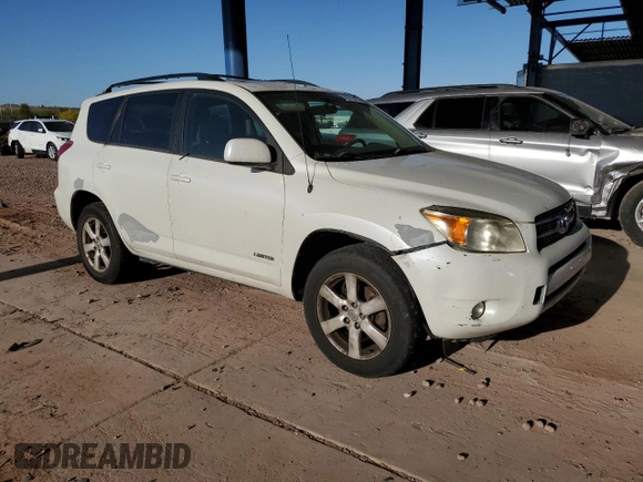 2008 Toyota RAV4 Ltd with VIN JTMBK31VX85066911, listed as a Copart auction lot 52213025 with 236,626 mi miles and Clean Title. Bid and sale history available at carsss.com. Image 4.