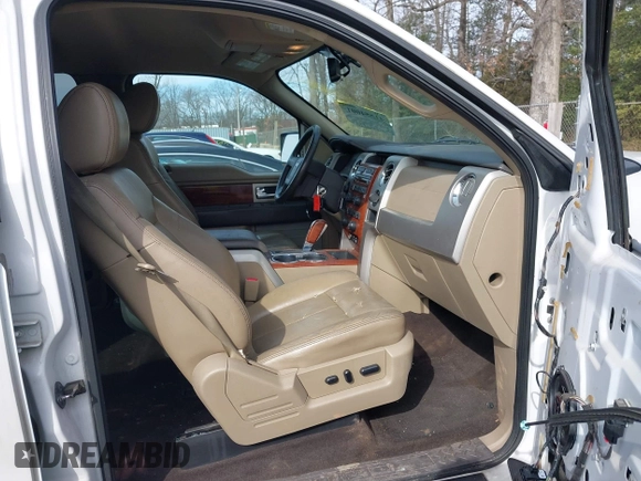 2010 Ford F-150 XL with VIN 1FTFW1EV4AFB50873, listed as a IAAI auction lot 41554001 with 187,415 mi miles. Bid and sale history available at carsss.com. Image 5.
