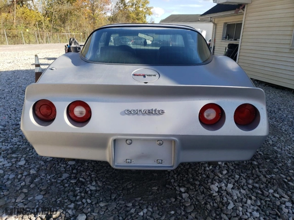 1981 Chevrolet Corvette with VIN 1G1AY8765BS402764, listed as a Copart auction lot 75602154 with 16,682 mi miles and Salvage Title. Bid and sale history available at carsss.com. Image 10.