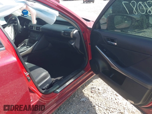 2015 Lexus IS 250 with VIN JTHCF1D22F5018278, listed as a IAAI auction lot 42098087 with 155,767 mi miles and . Bid and sale history available at DreamBid. Image 5.