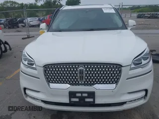 2022 Lincoln Aviator Reserve with VIN 5LM5J7XC5NGL07327, listed as a IAAI auction lot 42431662 with 33,536 mi miles and . Bid and sale history available at DreamBid. Image 12.