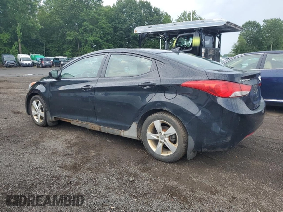 2013 Hyundai Elantra GLS with VIN 5NPDH4AE2DH342165, listed as a Copart auction lot 64642645 with 118,753 mi miles and Clean title. Bid and sale history available at DreamBid. Image 2.