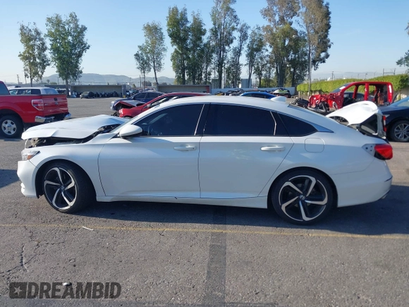 2019 Honda Accord Sedan Sport 1.5T with VIN 1HGCV1F36KA057288, listed as a IAAI auction lot 42003713 with Not Provided miles. Bid and sale history available at carsss.com. Image 13.