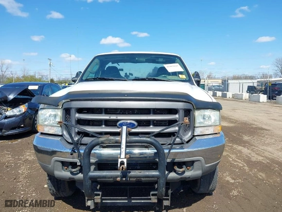 2004 Ford Super Duty F-250 XL with VIN 1FTNF21L14EA04236, listed as a IAAI auction lot 41962625 with 63,001 mi miles. Bid and sale history available at carsss.com. Image 6.