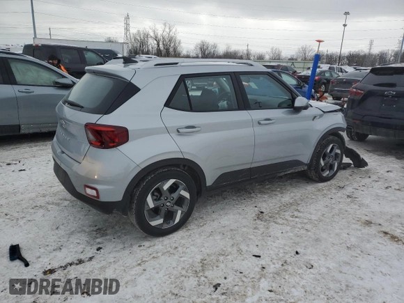 2021 Hyundai Venue SEL with VIN KMHRC8A34MU076370, listed as a Copart auction lot 46057825 with 9,271 mi miles and Non Repairable. Bid and sale history available at carsss.com. Image 3.