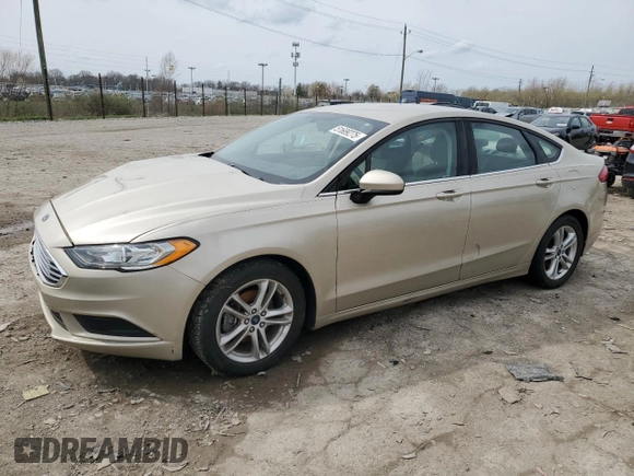 2018 Ford Fusion SE with VIN 3FA6P0HD0JR196333, listed as a Copart auction lot 51689275 with 72,767 mi miles and Salvage Title. Bid and sale history available at carsss.com. Image 1.