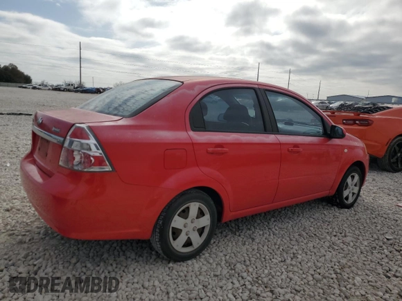 2007 Chevrolet Aveo LS z VIN KL1TD56637B177724, wystawiony jako Copart lot #87205464 z przebiegiem 164 192 mil mil oraz Szkoda całkowita • Salvage title. Historia ofert i sprzedaży dostępna na DreamBid. Obrazek 3.