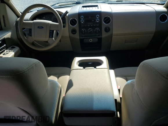 2008 Ford F-150 XLT with VIN 1FTPW12V28KB20474, listed as a Copart auction lot 52600935 with 168,581 mi miles and Salvage title. Bid and sale history available at DreamBid. Image 8.