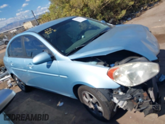 2008 Hyundai Accent GLS with VIN KMHCN46C28U230274, listed as a IAAI auction lot 42427490 with 150,436 mi miles and . Bid and sale history available at DreamBid. Image 13.