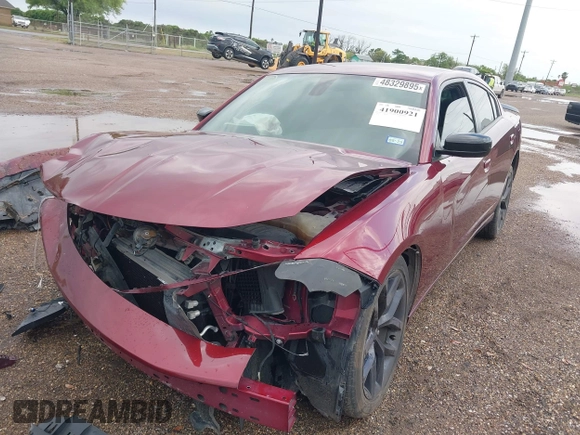 2020 Dodge Charger SXT with VIN 2C3CDXBG2LH136073, listed as a IAAI auction lot 41900921 with 55,747 mi miles and . Bid and sale history available at carsss.com. Image 18.