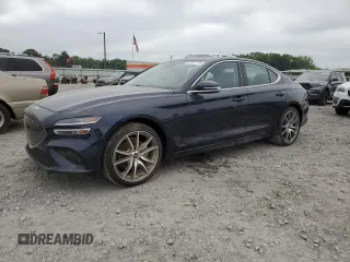 2023 Genesis G70 2.0T z VIN KMTG34TA9PU132471, wystawiony jako Copart lot #53967745 z przebiegiem 38 345 mil mil oraz Szkoda całkowita • Salvage title. Historia ofert i sprzedaży dostępna na DreamBid. Obrazek 1.