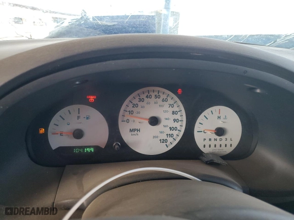 2005 Dodge Caravan SE with VIN 1D4GP25RX5B188456, listed as a Copart auction lot 73244094 with 104,199 mi miles and Salvage Title. Bid and sale history available at carsss.com. Image 9.