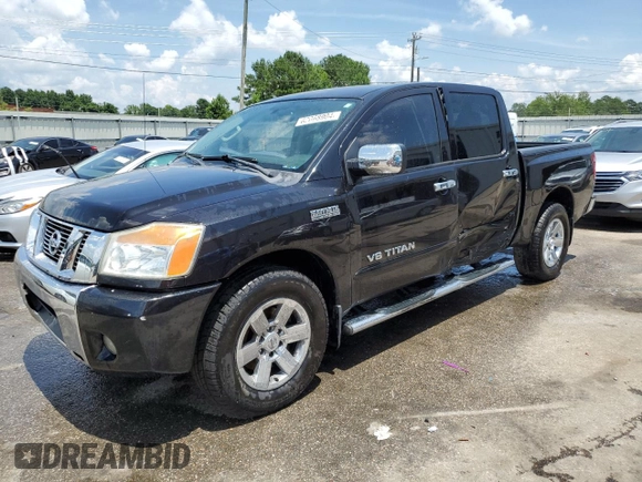 2012 Nissan Titan SV with VIN 1N6BA0ED1CN323589, listed as a Copart auction lot 62068904 with 148,354 mi miles and Salvage Title. Bid and sale history available at DreamBid. Image 1.