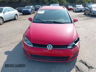 2017 Volkswagen Golf SportWagen S with VIN 3VW017AUXHM522857, listed as a IAAI auction lot 40334072 with 73,423 mi miles. Bid and sale history available at carsss.com. Image 13.