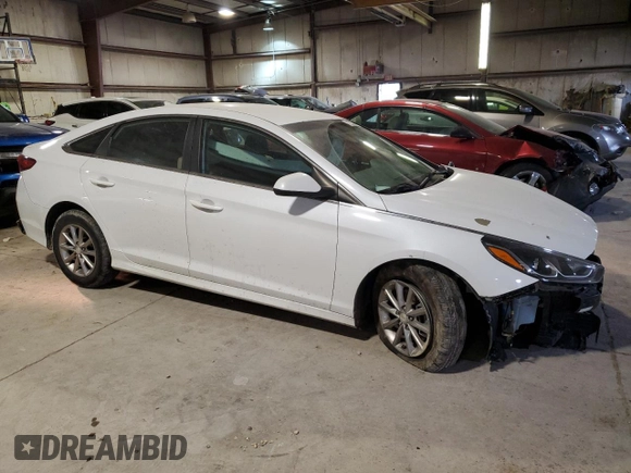 2019 Hyundai Sonata SE with VIN 5NPE24AF8KH740640, listed as a Copart auction lot 53486155 with 89,396 mi miles and Clean Title. Bid and sale history available at DreamBid. Image 4.