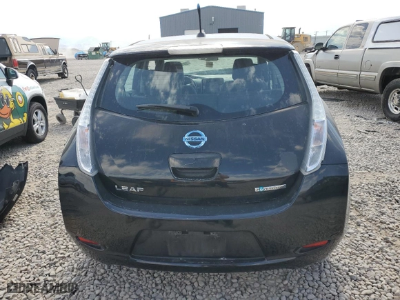 2013 Nissan LEAF SV with VIN 1N4AZ0CP6DC402621, listed as a Copart auction lot 58910954 with NaN miles and Salvage Title. Bid and sale history available at carsss.com. Image 6.