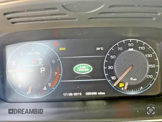 2014 Land Rover Range Rover Supercharged with VIN SALGS2TF6EA155229, listed as a Copart auction lot 62614735 with 95,369 mi miles and Salvage title. Bid and sale history available at DreamBid. Image 8.