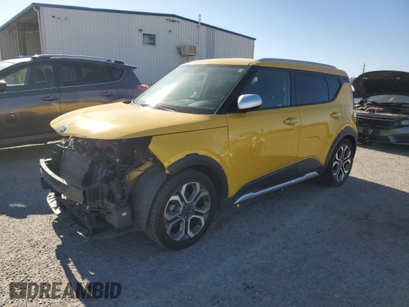 2020 Kia Soul S with VIN KNDJ23AU6L7047661, listed as a Copart auction lot 53344265 with 60,387 mi miles and Salvage Title. Bid and sale history available at carsss.com. Image 1.