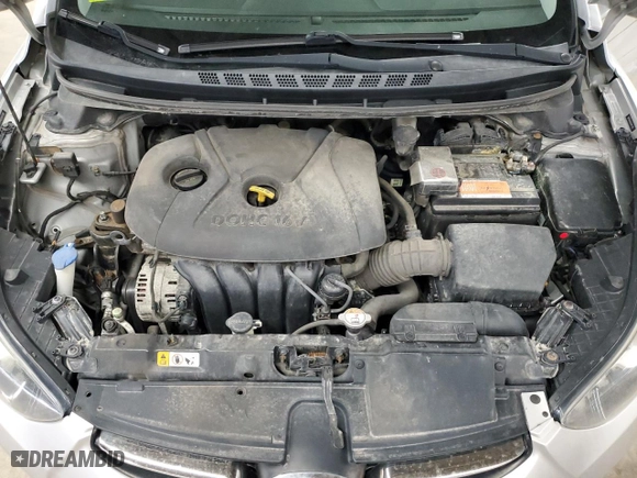 2013 Hyundai Elantra GLS with VIN 5NPDH4AE0DH411385, listed as a Copart auction lot 46824195 with 156,483 mi miles and Salvage Title. Bid and sale history available at carsss.com. Image 11.