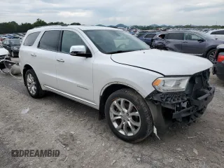 2017 Dodge Durango Citadel with VIN 1C4RDJEG5HC691320, listed as a Copart auction lot 55360505 with 150,533 mi miles and Salvage title. Bid and sale history available at DreamBid. Image 4.
