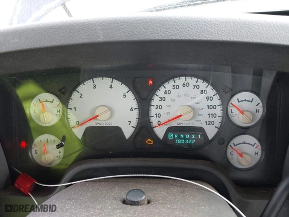 2006 Dodge Ram 1500 ST with VIN 1D7HA18K16J243112, listed as a IAAI auction lot 41962934 with 180,322 mi miles. Bid and sale history available at carsss.com. Image 7.